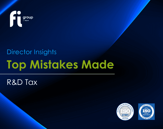 Top Mistakes In R&D Tax Claims